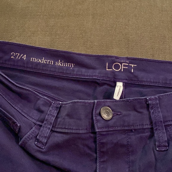 Loft size 4 skinny pants - Picture 5 of 7
